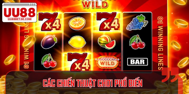 Các chiến thuật chơi phổ biến trong đua top nổ hũ thưởng 88888k