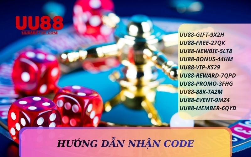 Hướng dẫn cách nhận code UU88
